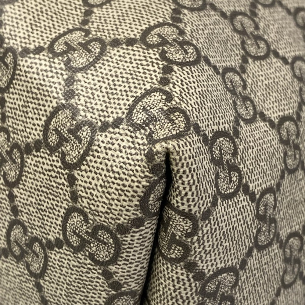 Gucci GG Tender medium tote bag Tote Bag 763287 Gray Dark Brown Multi - Picture 6 of 15